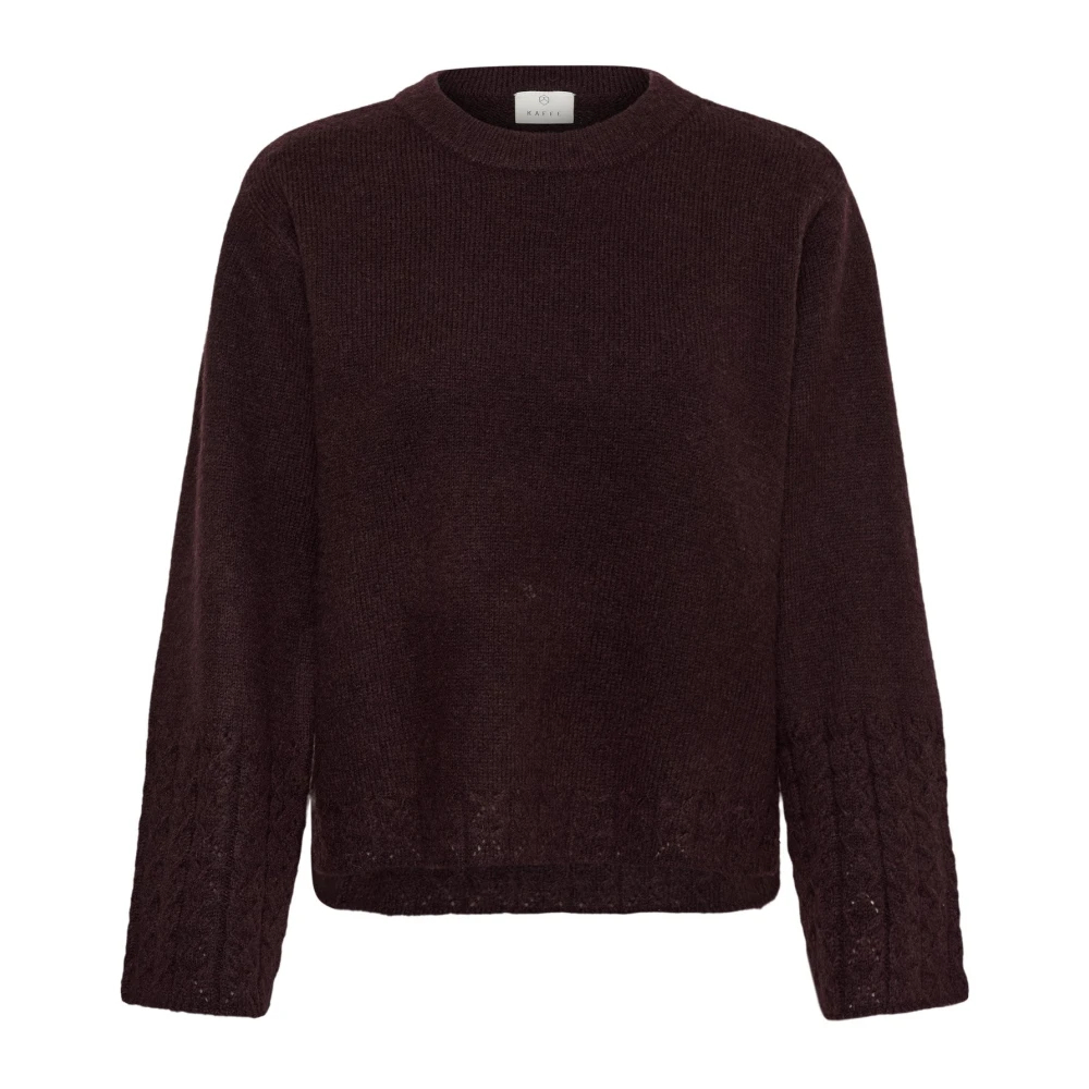 Kaffe, Damen, Pullover, Gro Knit, Braun, (XXL) - Bild 5