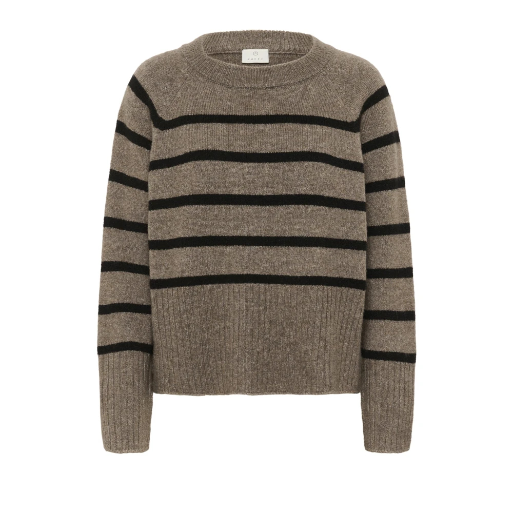 Kaffe , Damen, Strickwaren, Braun, 2XL - Bild 4