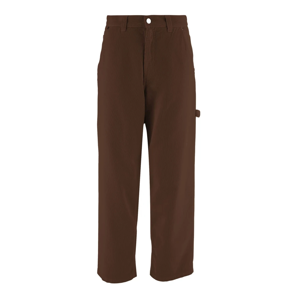 Haikure - Rippstrick-Samthose - Trousers - Damen - Braun - W27