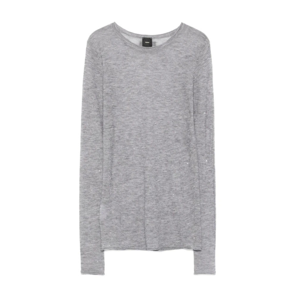 Pinko , Damen, Strickwaren, Grau, S - Bild 4