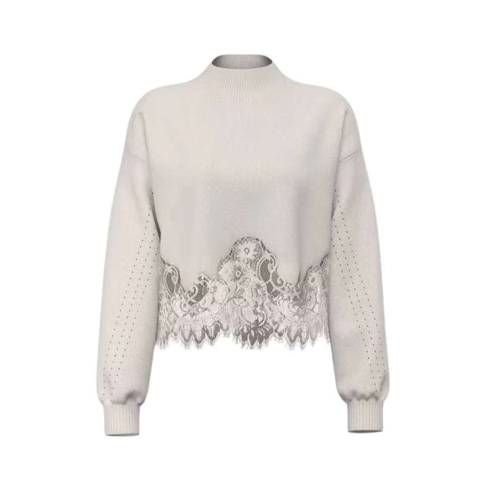 Guess , Damen, Strickwaren, Beige, M - Bild 4