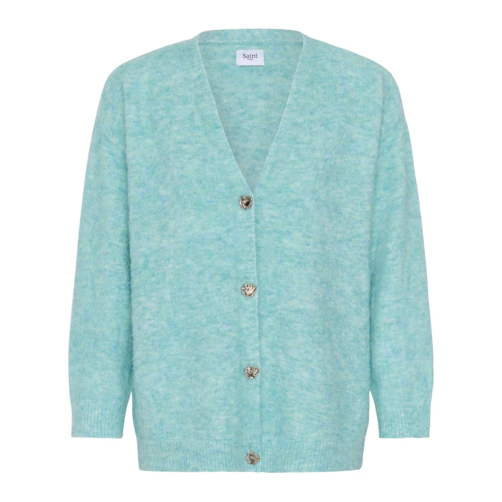 VAN GRAAF Saint Tropez Damen Aqua Strickjacke Tabanasz Blau, Groß - Bild 4