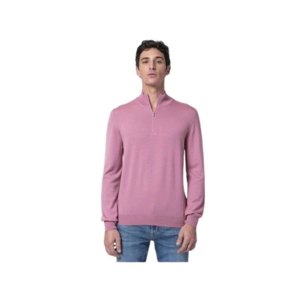 Gran Sasso Herren Rosa - Rundhals-Strickware - Knitwear - 3XL