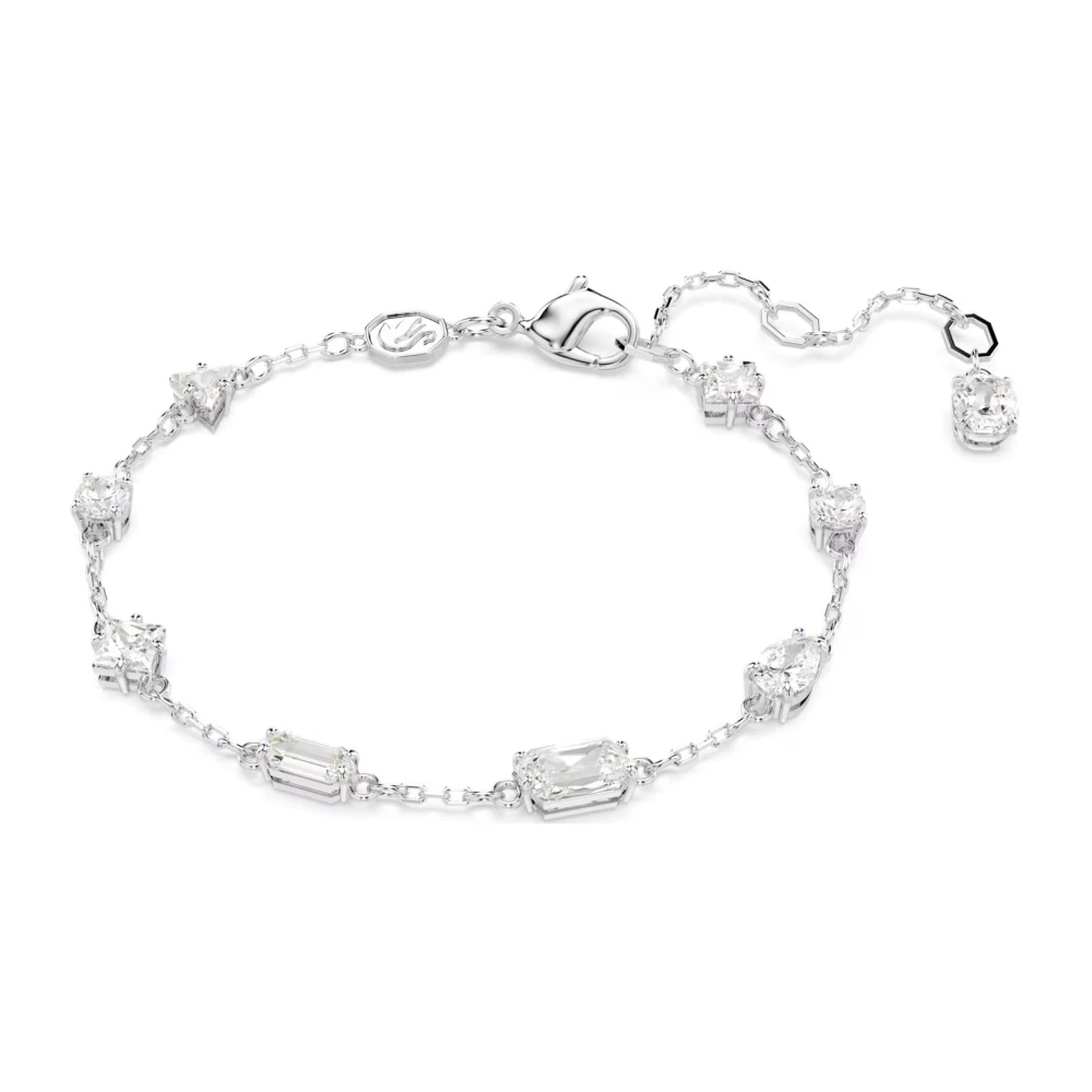 Swarovski Mesmera Armband, Verschiedene Schliffe, Verstreutes Design, Rhodiniert Weiß - Bild 4