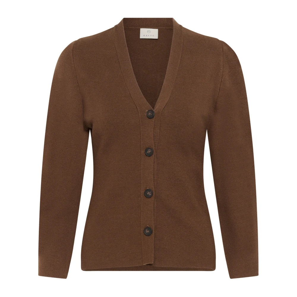 Kaffe , Damen, Strickwaren, Braun, S - Bild 3
