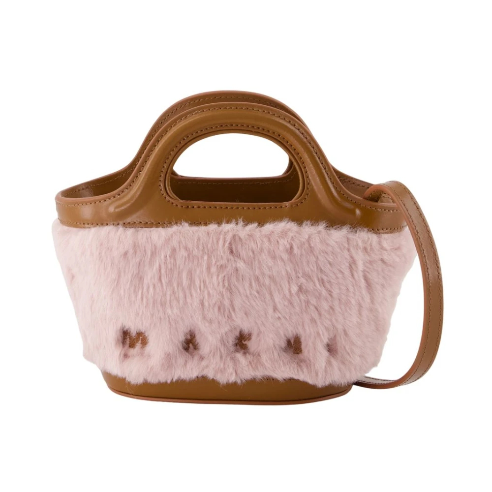 Marni Damen Rosa - Synthetische Micro-Tasche Tropicalia - Bags - One Size