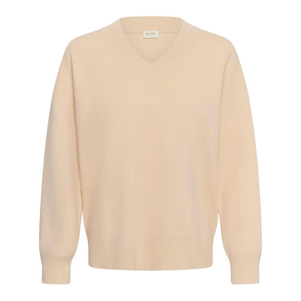 Part Two , Damen, Strickwaren, Beige, L - Bild 3