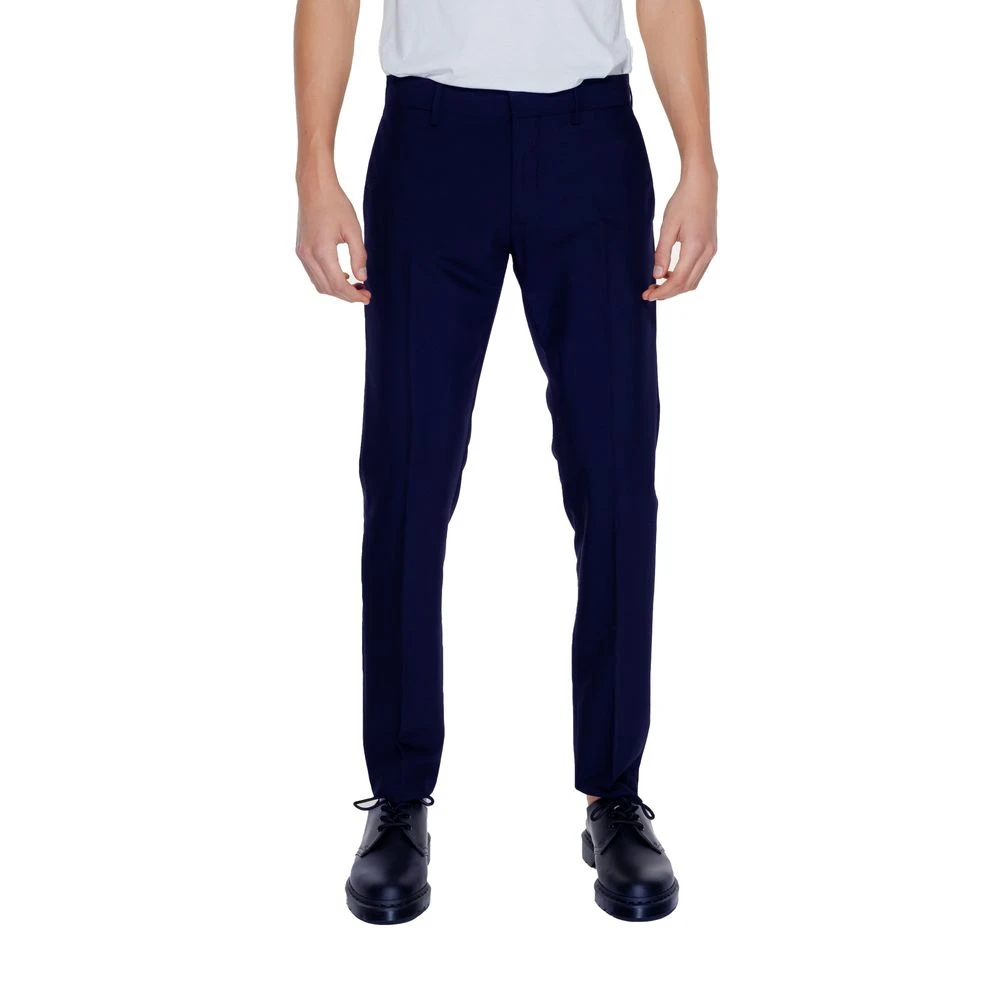 Antony Morato Herren Blau - Mmts00027-Fa600255 Anzughose - Trousers - 2XL