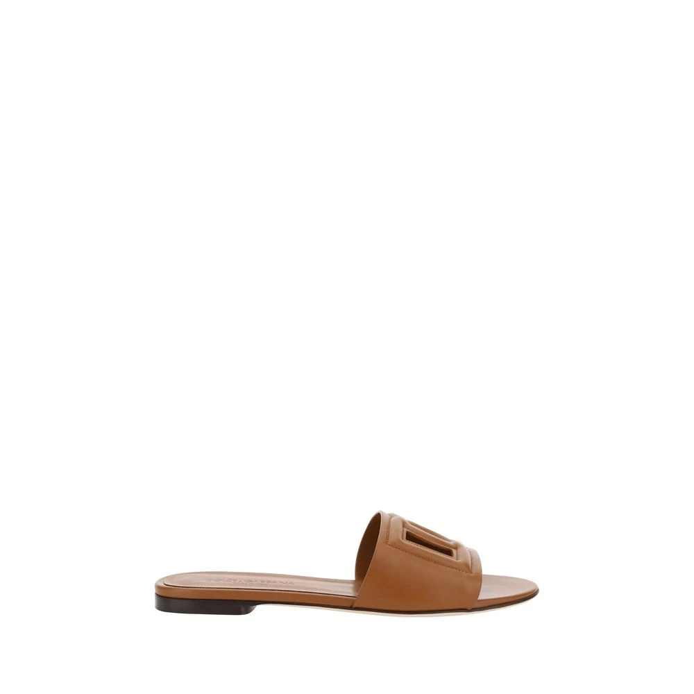 Dolce & Gabbana Damen Braun - Millenials Sandalen - Shoes - 39 1/2 Eu