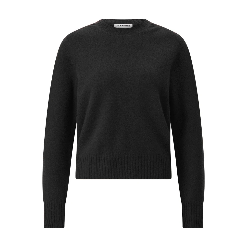 Jil Sander Damen Schwarz - Rundhals-Strickware - Knitwear - K -L