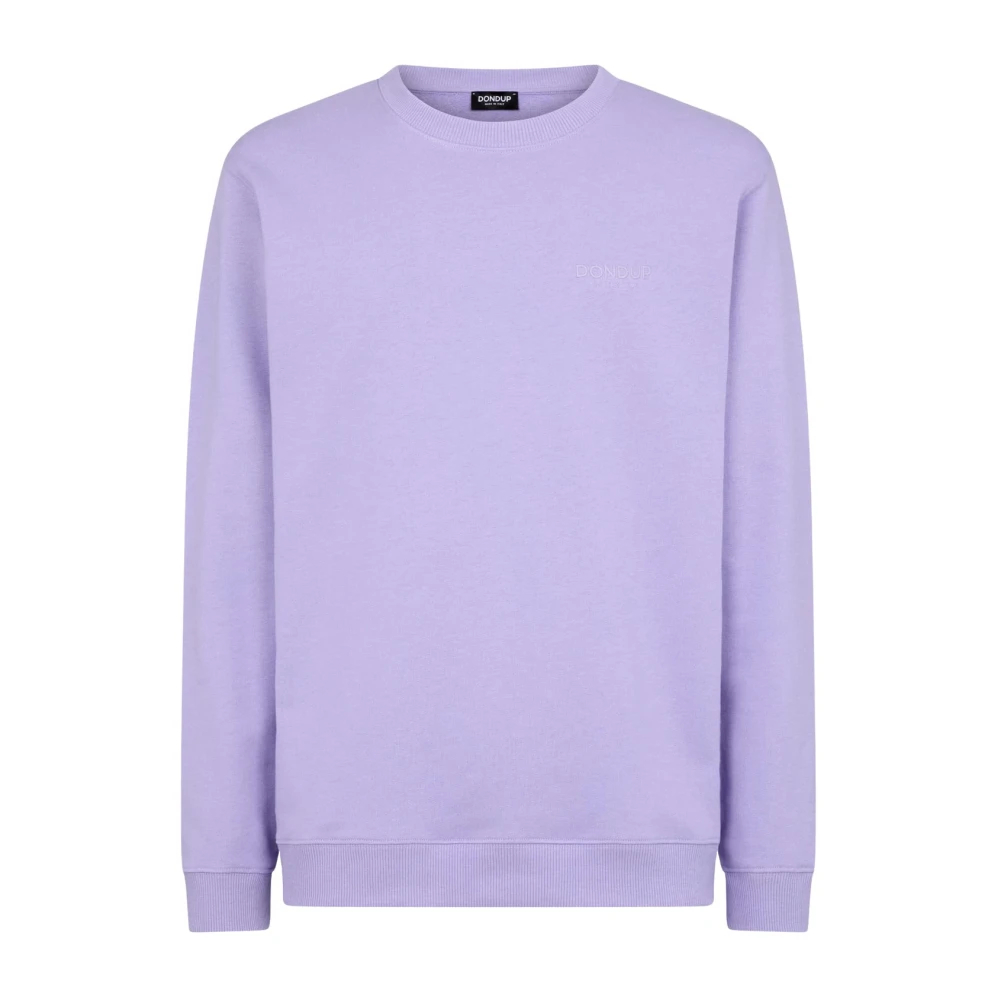 Dondup Herren Violett - Regular-Fit Sweatshirt Mit Rundhalsausschnitt - Sweatshirts & Hoodies - Lila - L