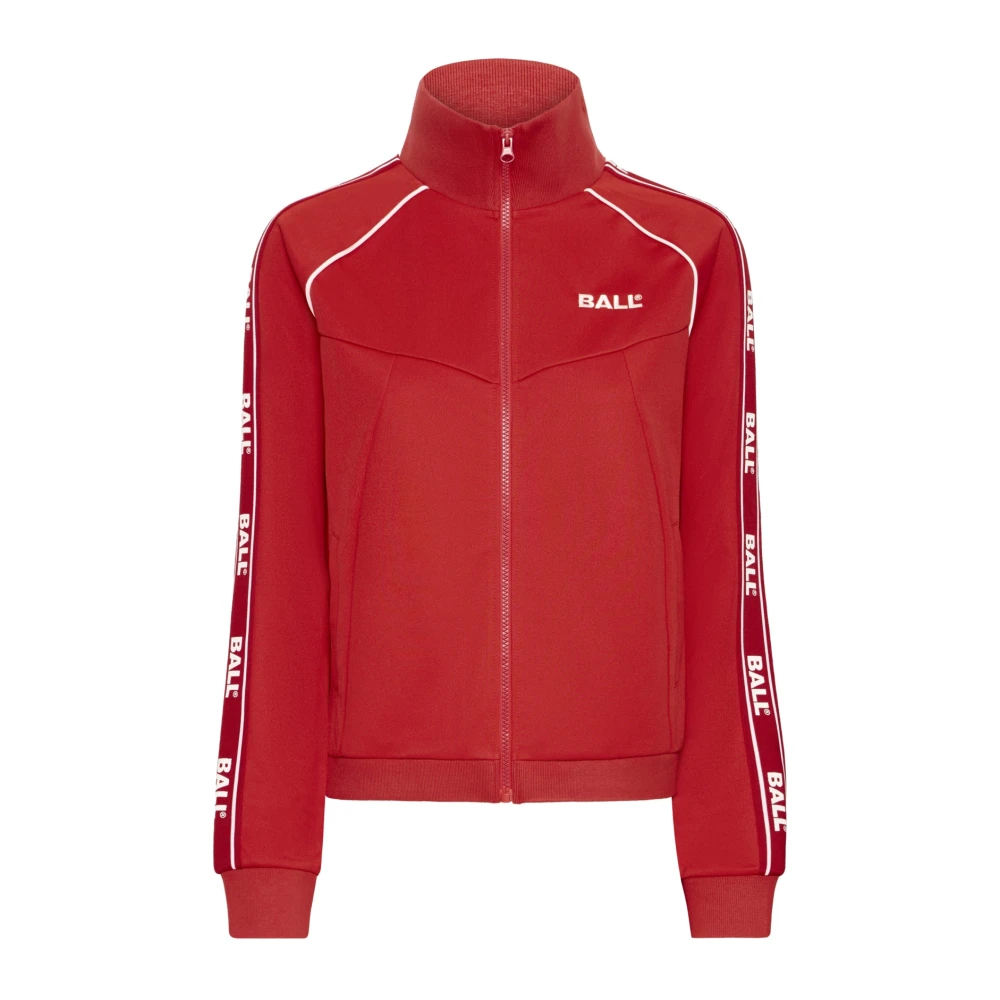 Ball Damen Rot - Zip-Throughs - Sweatshirts & Hoodies - 2XL