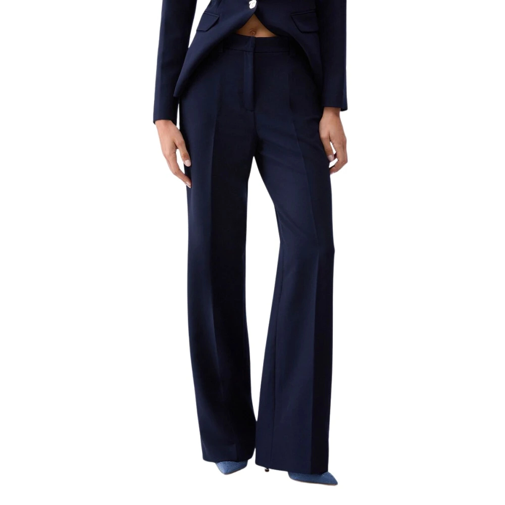 Liu Jo Damen Blau - Palazzo-Hose - Trousers - M