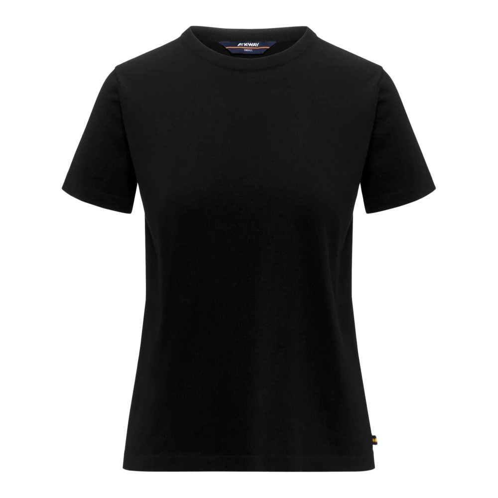 K-Way Damen Schwarz - Kurzarm-Pullover - Lascaux - Tops - K - S
