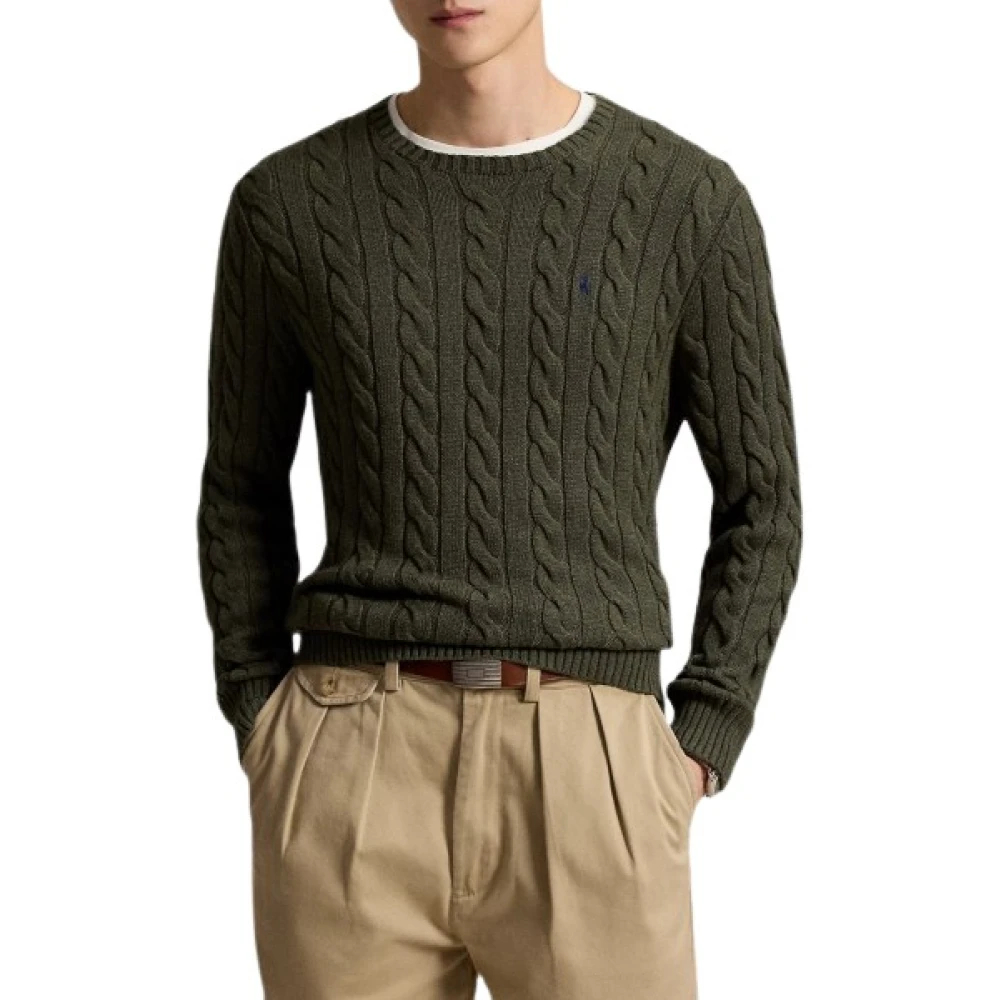 Polo Ralph Lauren Herren Dunkelgrün Pullover 710775885554 Regular Fit - Bild 5