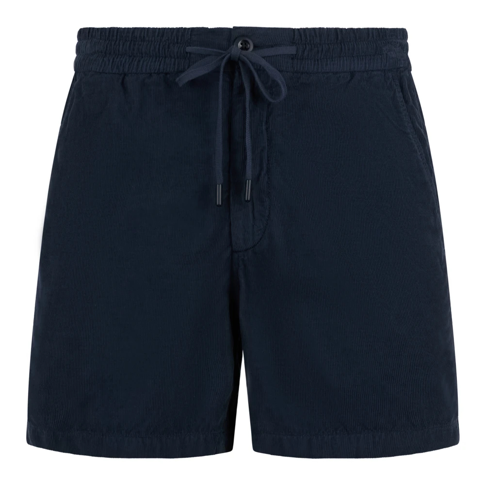 Slowear Herren Blau - Regular Fit Cord-Bermudas Aus Cord - Shorts - W31