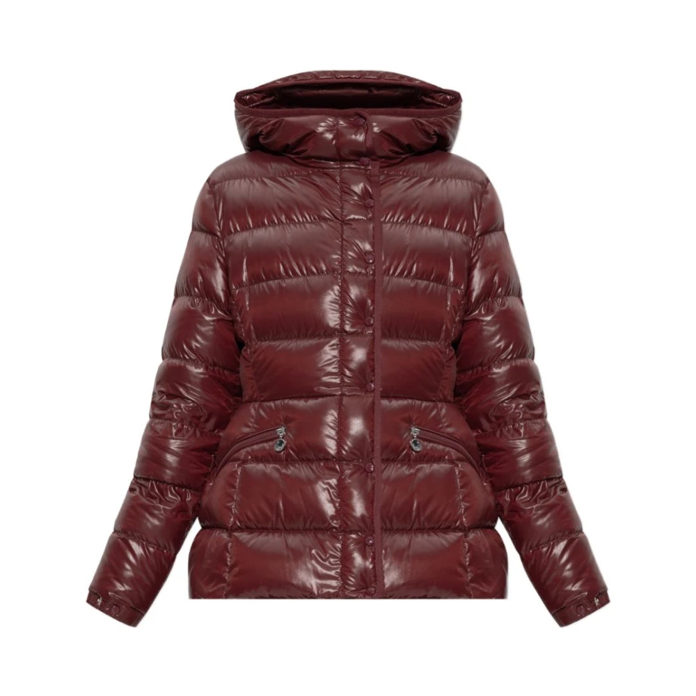 Moncler Barante Hooded Short Down Jacket für Women in Red in Size: 2 - Bild 6