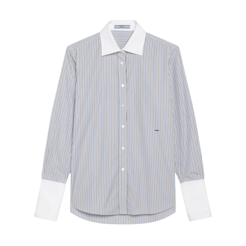 Prada Striped Cotton Shirt - Bild 4