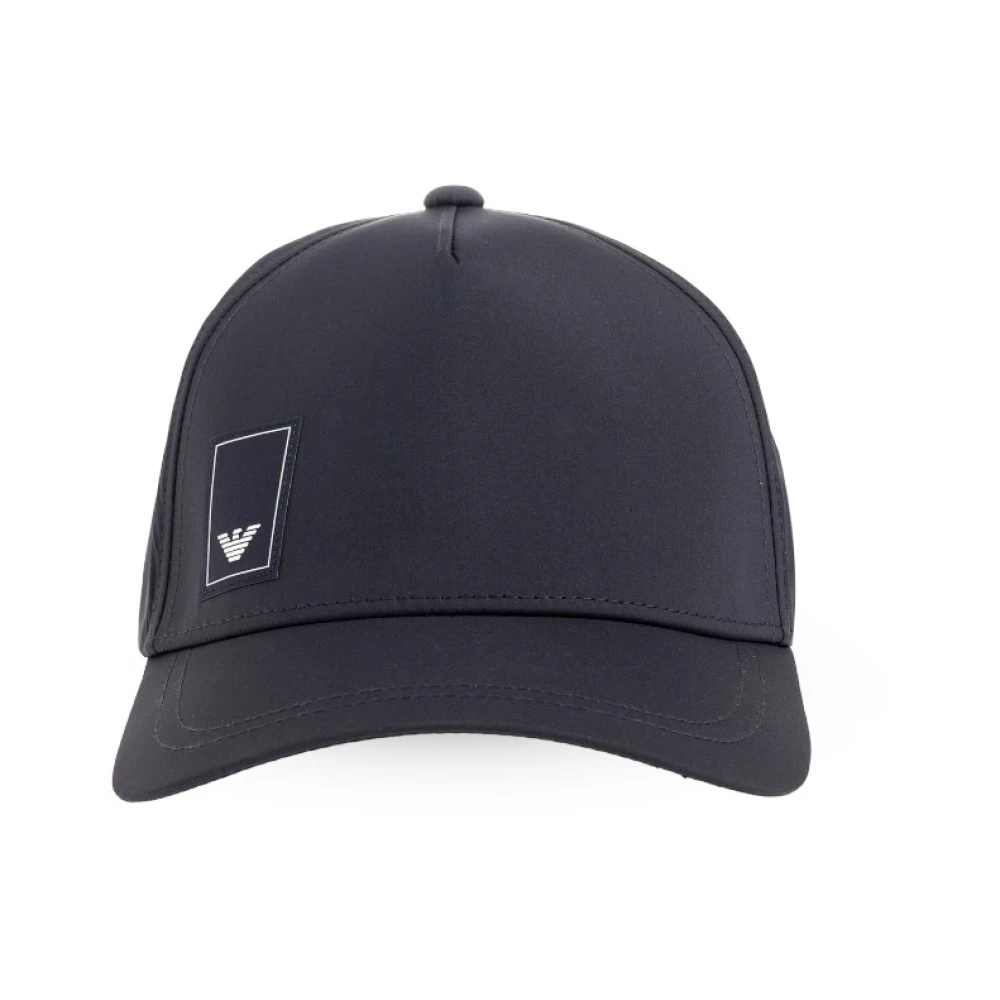 Emporio Armani Unisex Blau - Logo Baseball Cap - Accessories - One Size
