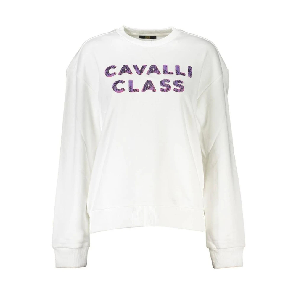 Cavalli Class Crewneck-Sweatshirt Ca21205 - Weiß Klein - Bild 6