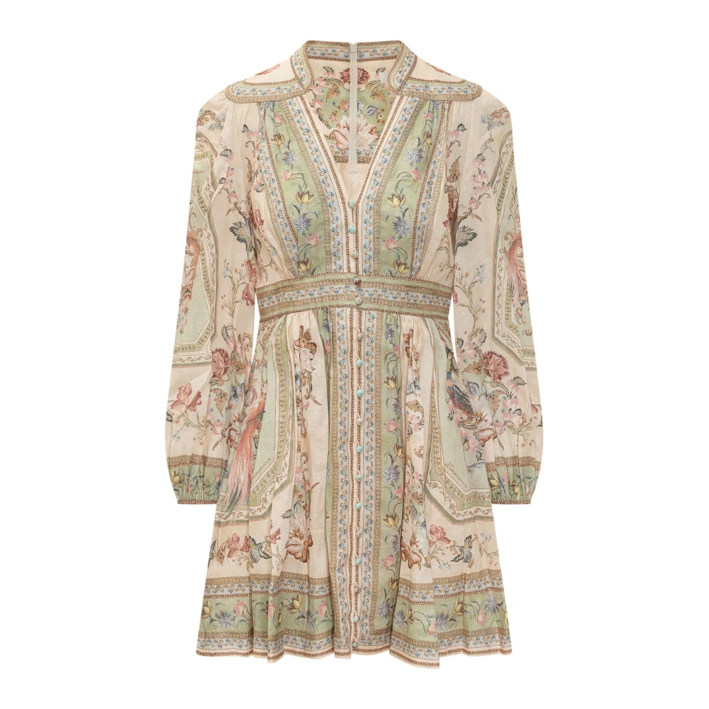 Zimmermann - Roselight Mini Dress - Dresses - Damen - Grün - L - Bild 5