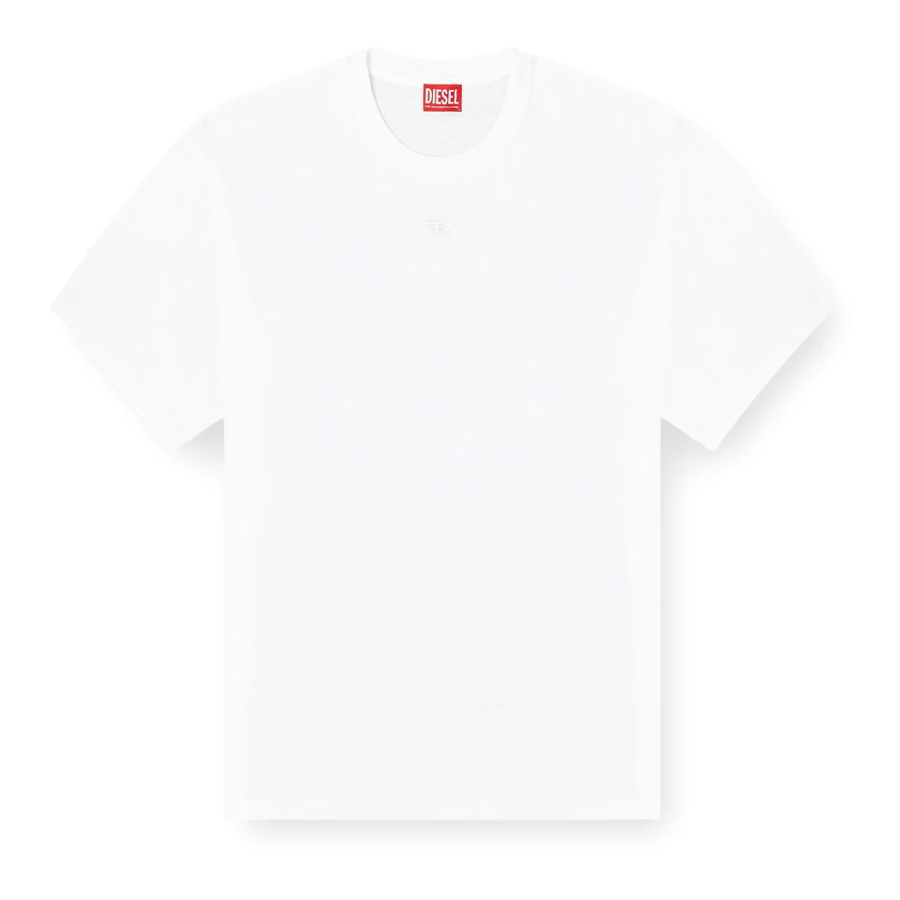 Diesel Herren Weiß - T-Lucien-Ihbi - Tops - L