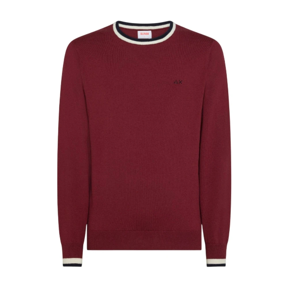 Sun68 Herren Rot - Maglieria E Felpe Poliestere - Knitwear - M