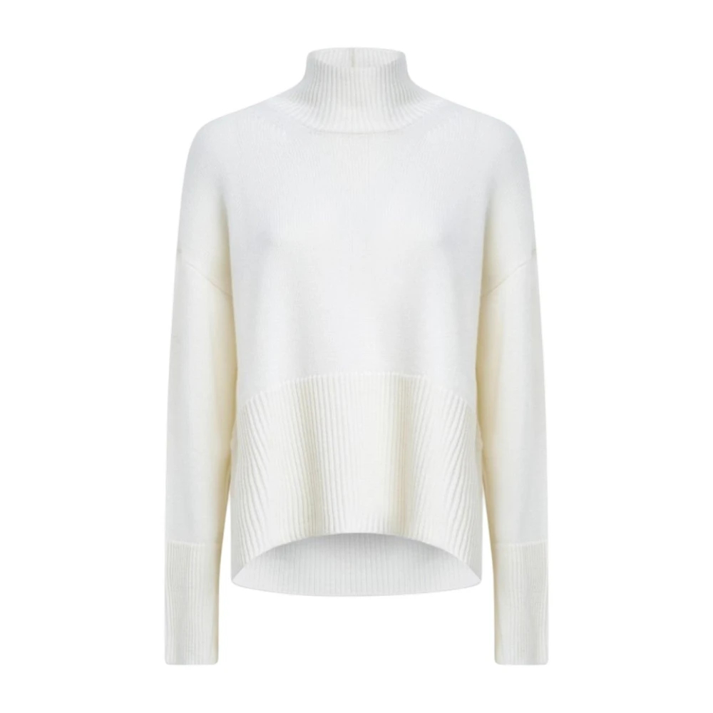 Dondup Damen Weiß - Maglieria E Felpe Poliestere - Knitwear - S