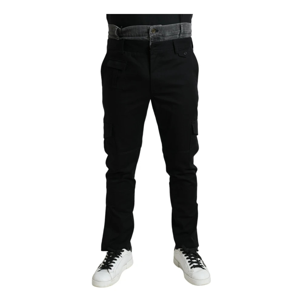 Dolce & Gabbana Herren Schwarz - Sweatpants - Trousers - K - S