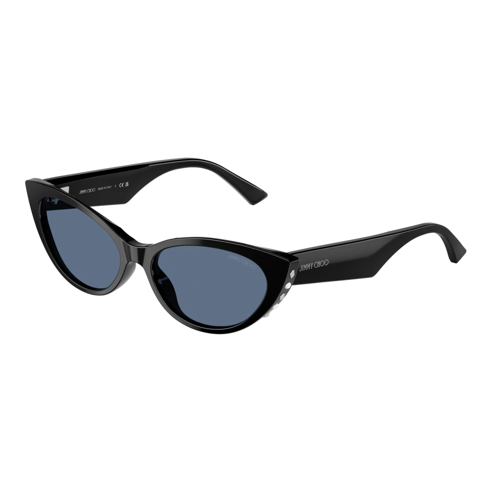 Jimmy Choo Damen Schwarz - Stylische Sonnenbrille In - Accessories - K - 55 Mm