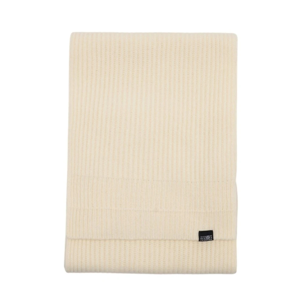 Mm6 Maison Margiela Unisex Weiß - Wollschal - Accessories - One Size