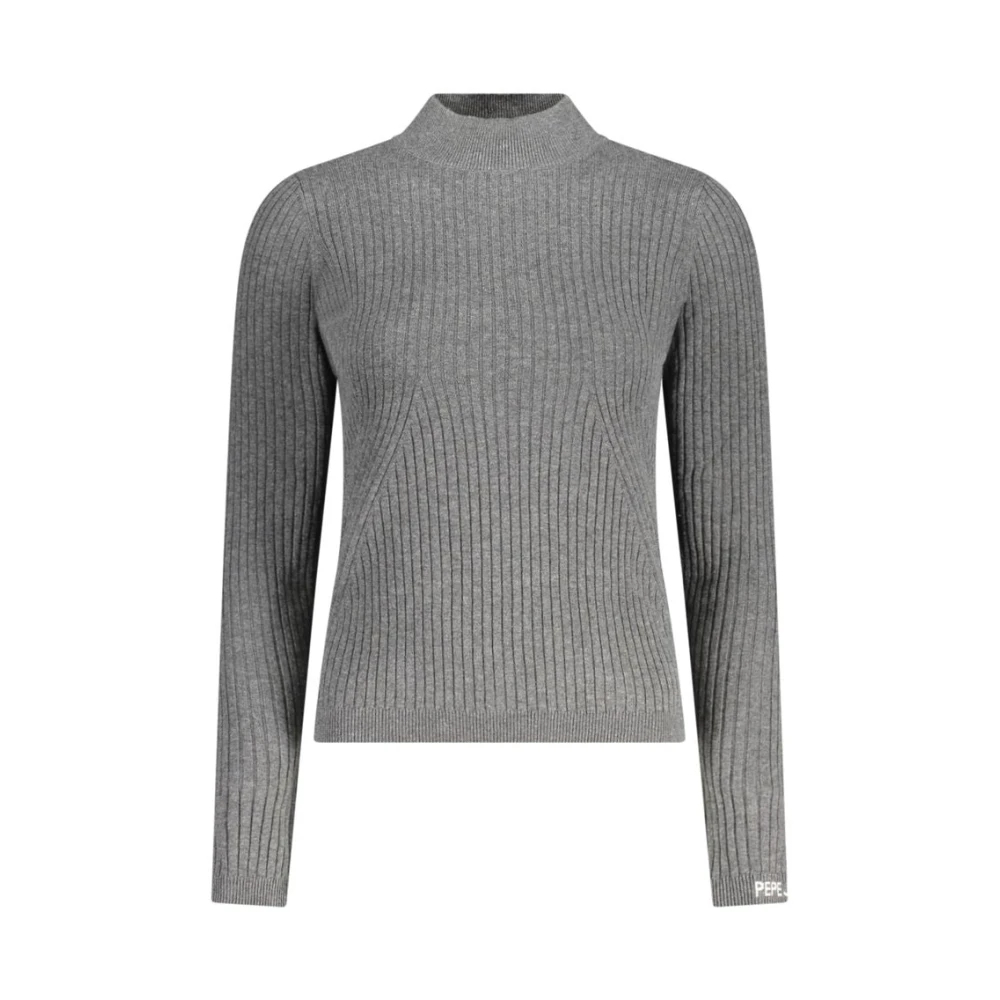 Pepe Jeans, Damen, Pullover, Grigio Cotton Women Sweater, Grau, (L) - Bild 5