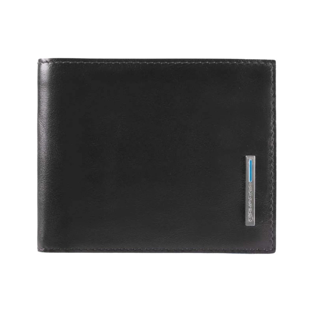Piquadro Herren Schwarz - Brieftasche Mit Münzfach- Kreditkartenfächer - Accessories - K - One Size
