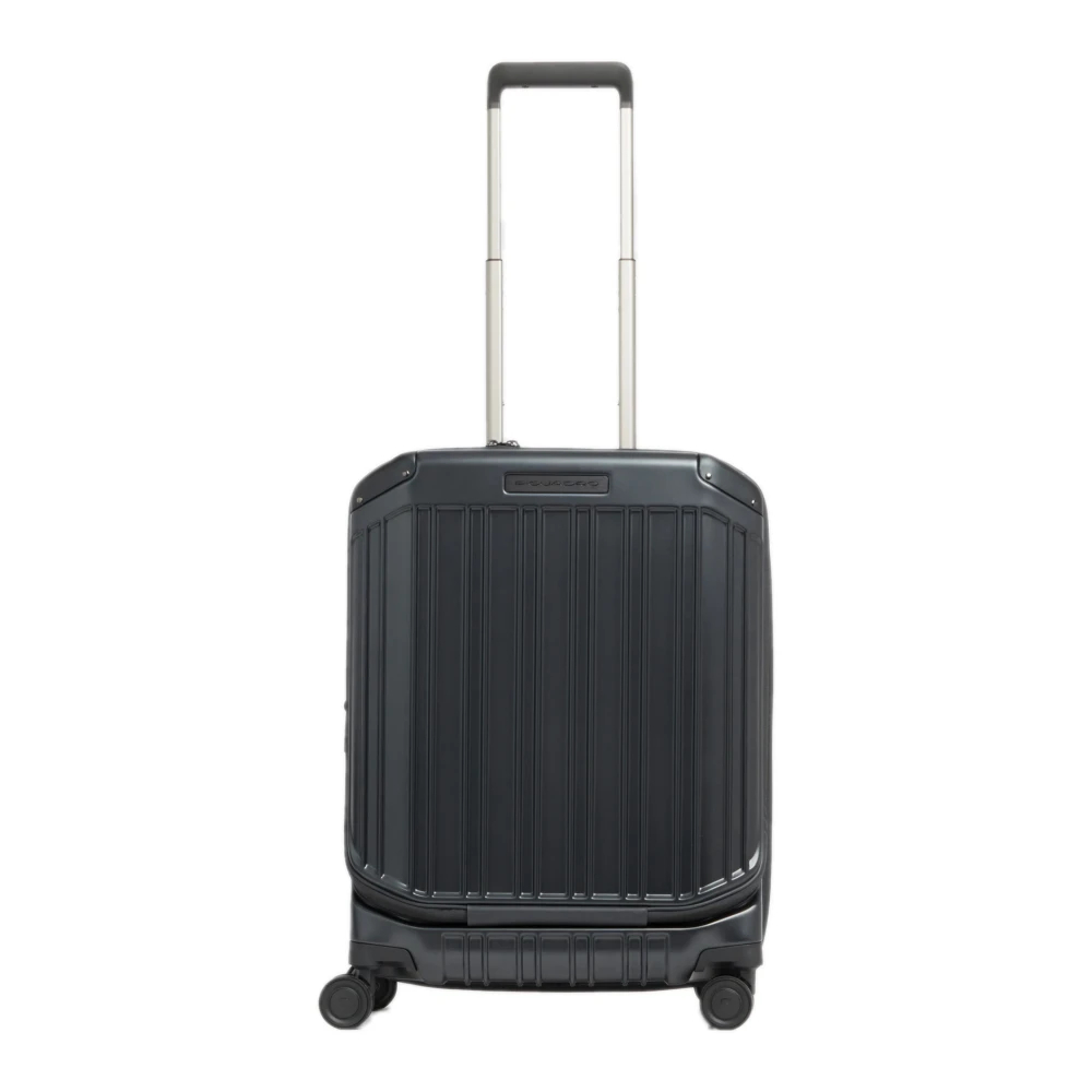 Piquadro Unisex Schwarz - Pq-Light Kabinenkoffer - Suitcases - K - One Size