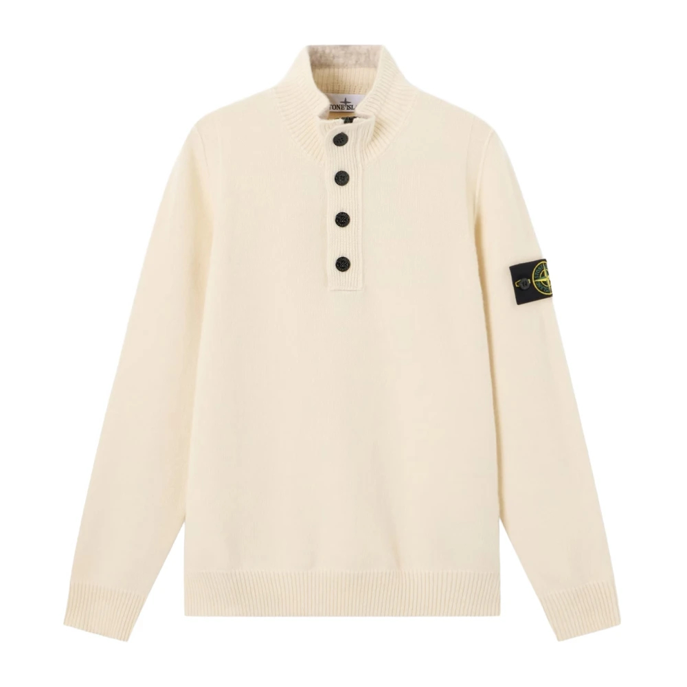 Stone Island , Herren, Strickwaren, Beige, Xl - Bild 8