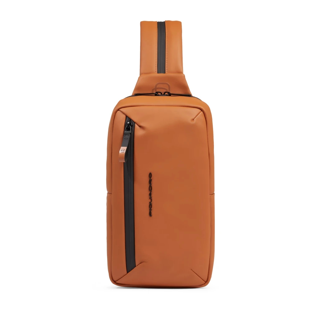 Piquadro Herren Braun - Wasserabweisende Sling Bag - Bags - One Size