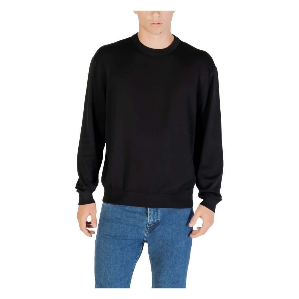 Armani Exchange Herren Schwarz Sweater "Strickpullover" erhältlich in Größe L/M/S/XL/XXL/3XL von Baur - Bild 4