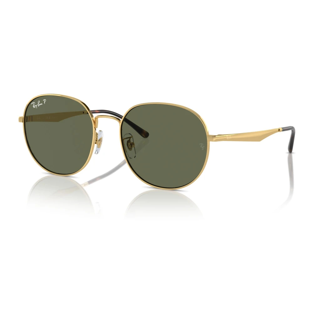 Ray - Ban Unisex Gold Ray - Ban Rb3727d 001/9A Sonnenbrillen Metall Grün Pantos Polarisiert Anti -Reflex - Bild 6