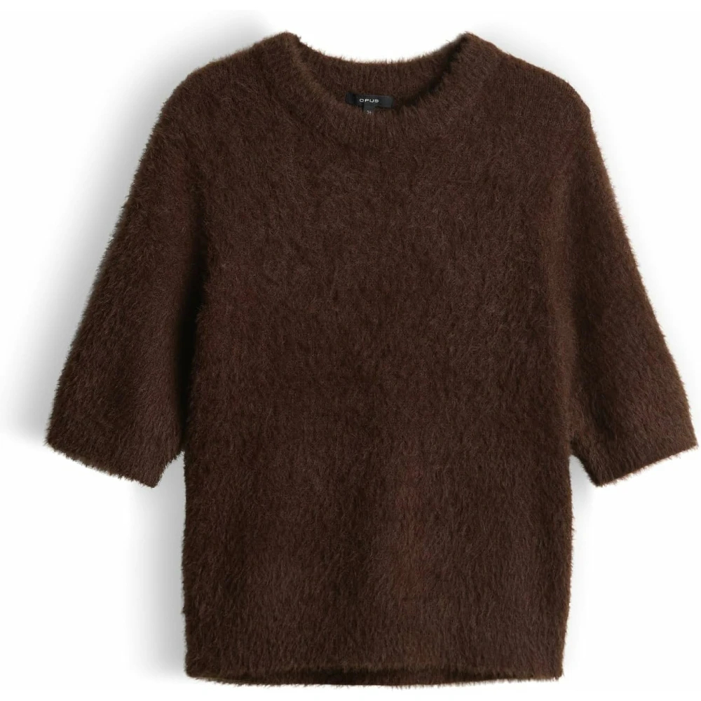 Opus Damen Braun - Pullover & Strickjacke Für - Knitwear - Xs
