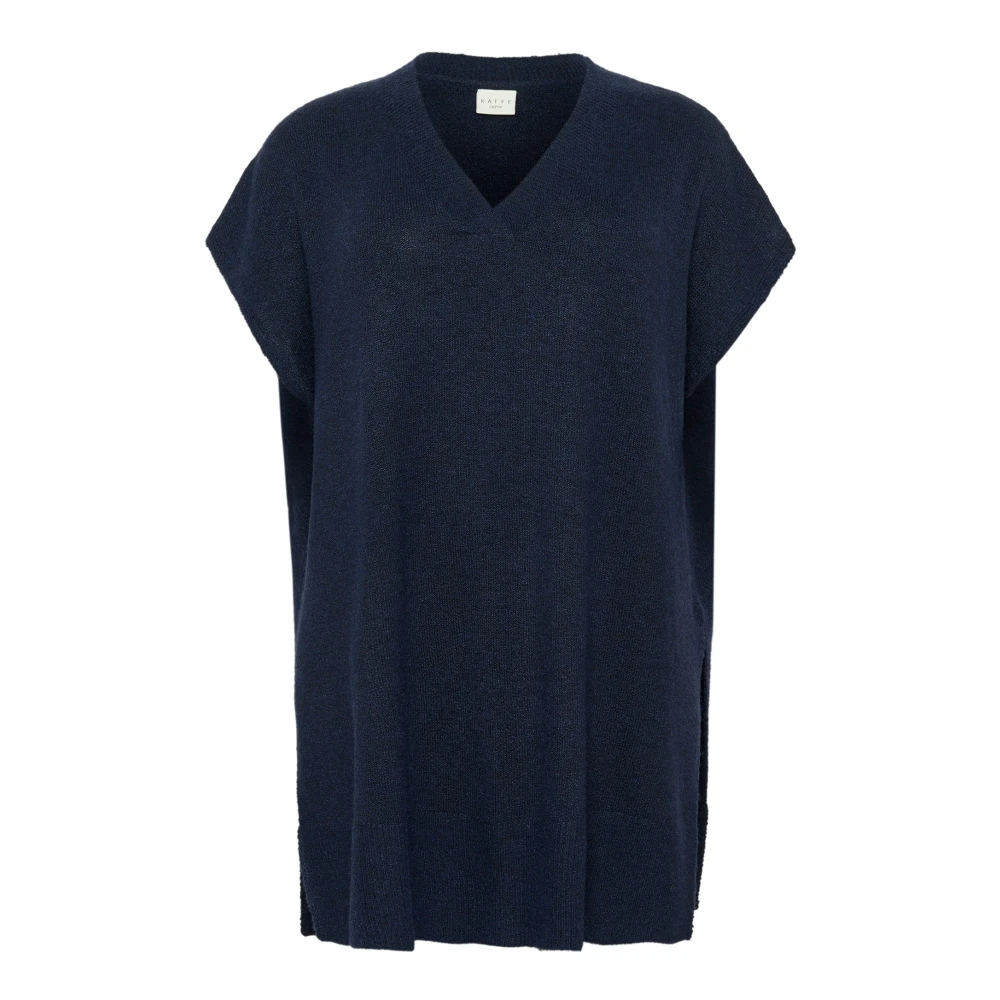 Kaffe Damen Blau Badeponcho, Annett - Bild 5