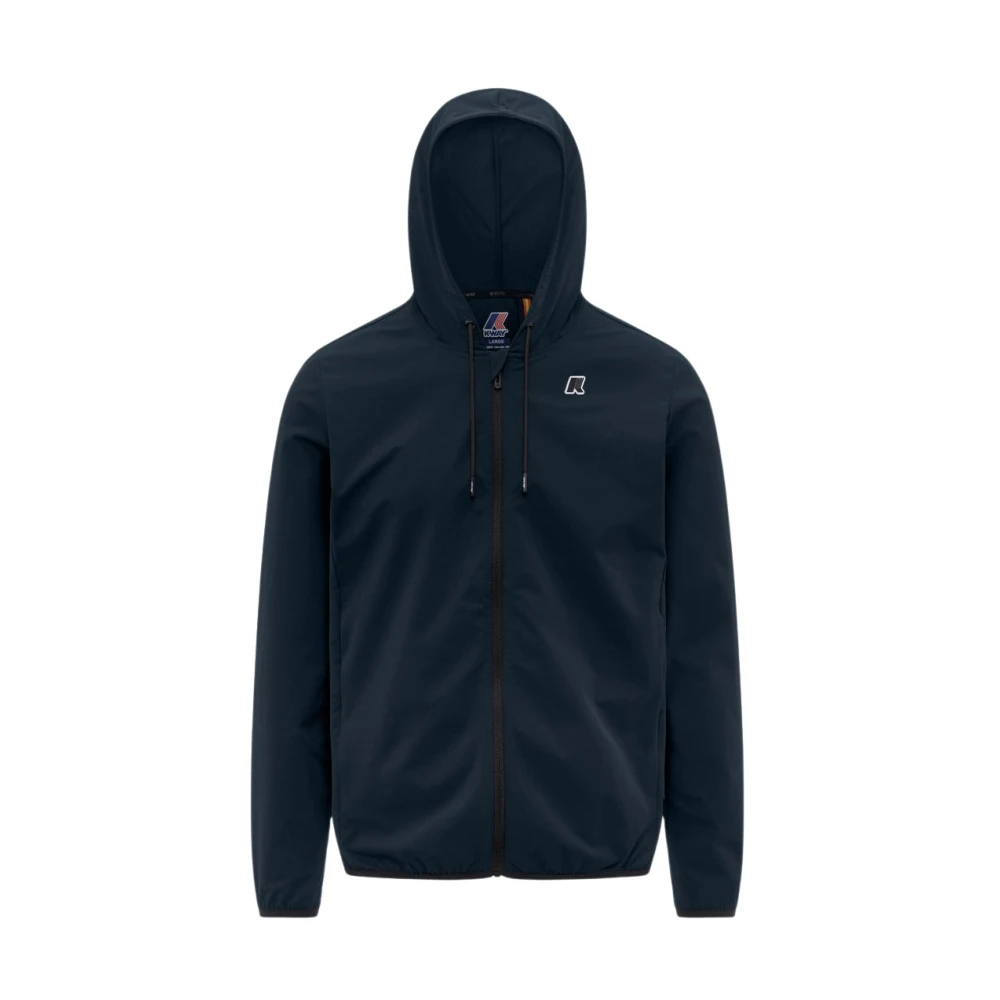 K-Way Herren Blau - Journeer Travel Fleece Hooded Jacket - Jackets - S