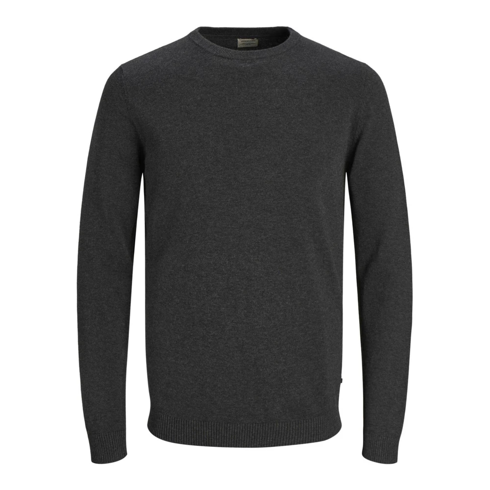 Jack & Jones - Grauer Marl-Strick Mit Slip-On-Stil - Knitwear - Herren - Grau - S - Bild 9