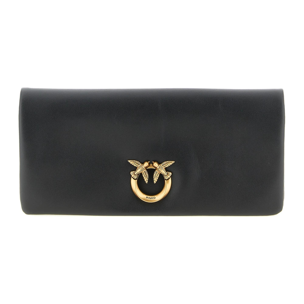 Pinko - Love Click Soft Horizontal Clutch Bag - Bags - Damen - Schwarzk - One Size