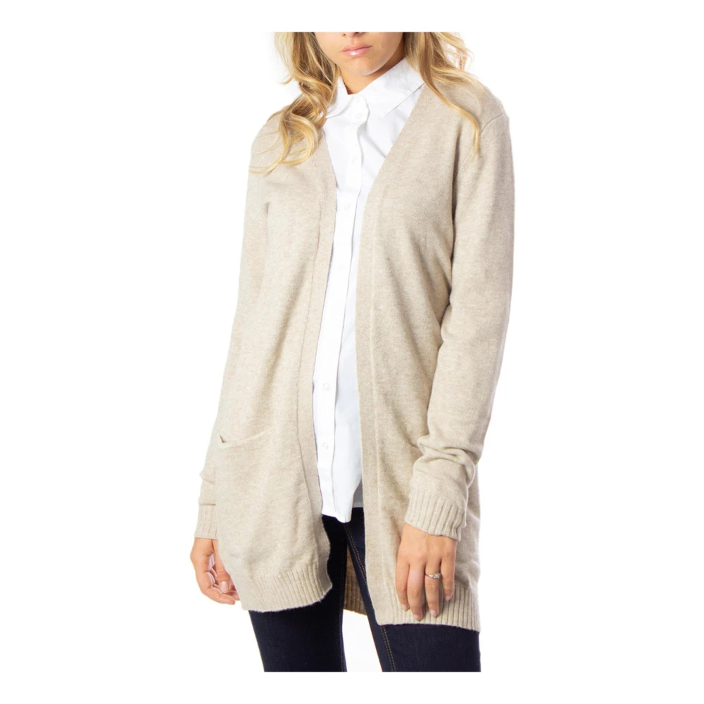 Vila Damen Strickjacken Beige Gr. Extra Klein - Bild 6