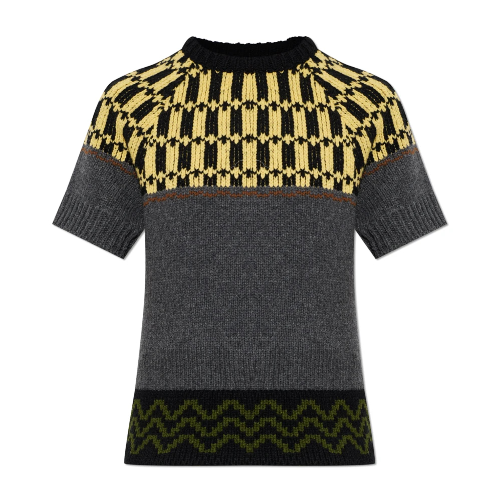 Marni Damen Grau - Wollpullover Mit Rollkragen - Knitwear - Xs