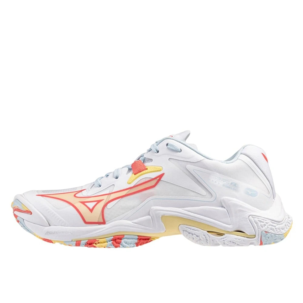 Mizuno Damen Weiß Hallenschuhe Wave Lightning Z - Bild 5