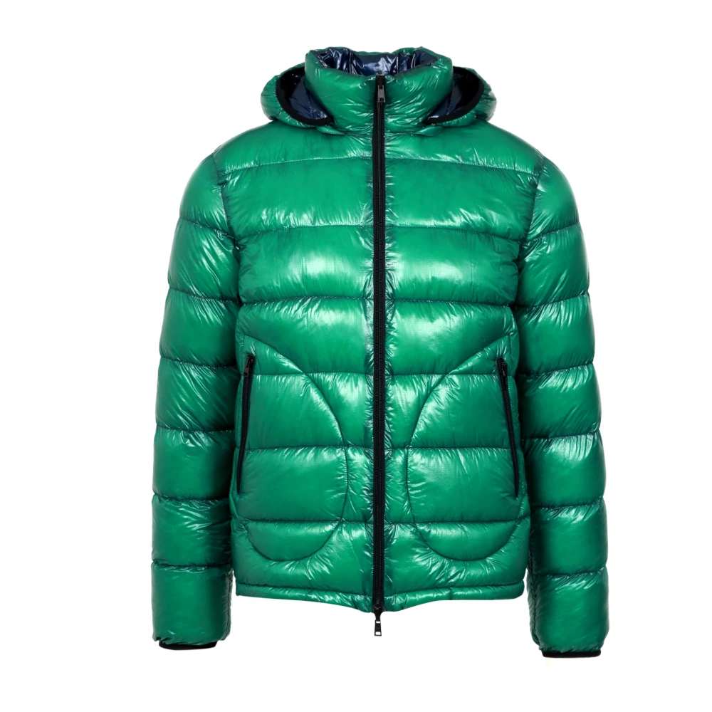 Herno Herren Grün - Glänzende - Wasserabweisende Daunenjacke - Jackets - 2XL