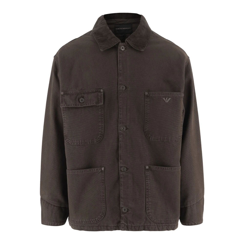 Emporio Armani Herren Braun - Jacke - Jackets - S