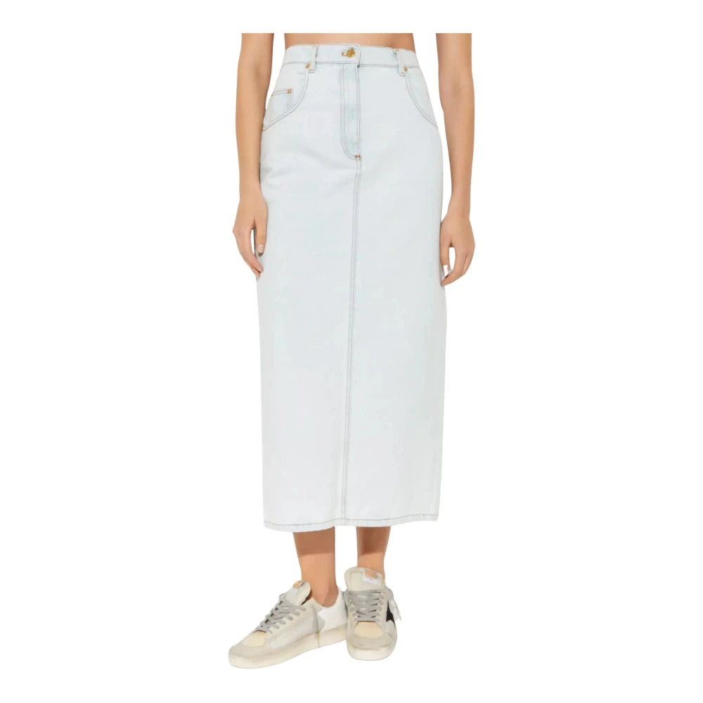 Nina Ricci Damen Blau - Denimrock - Skirts - M