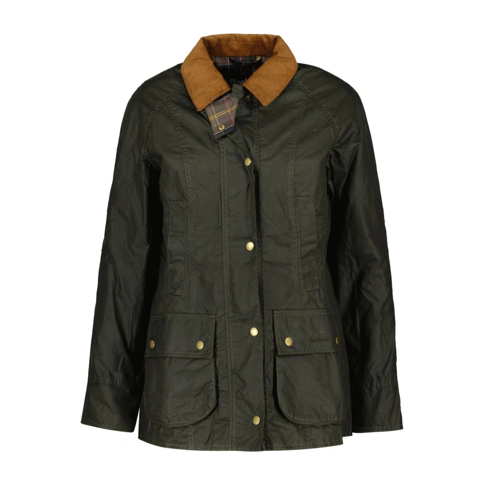 Barbour Damen Grün - Lightweight Beadnell Waxed Jacket - Jackets - L